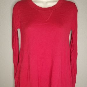 Red long sleeve shirt medium